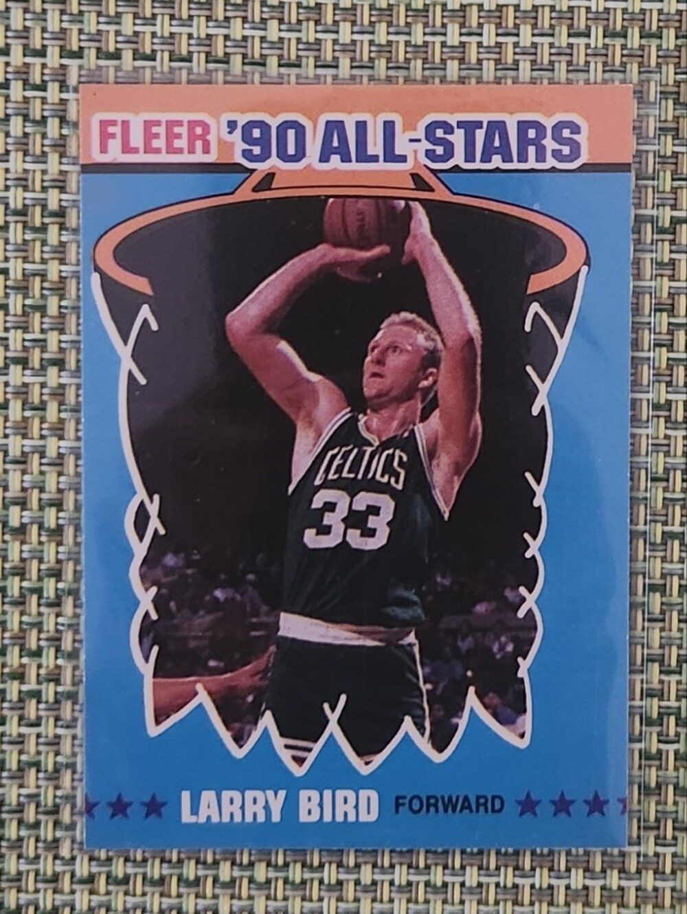 Larry Bird '90 ALL-STAR Basketball Card